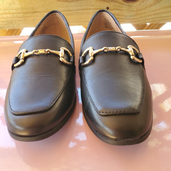 INC International Concepts Black Loafers Size 6.5 - Picture 2 of 6